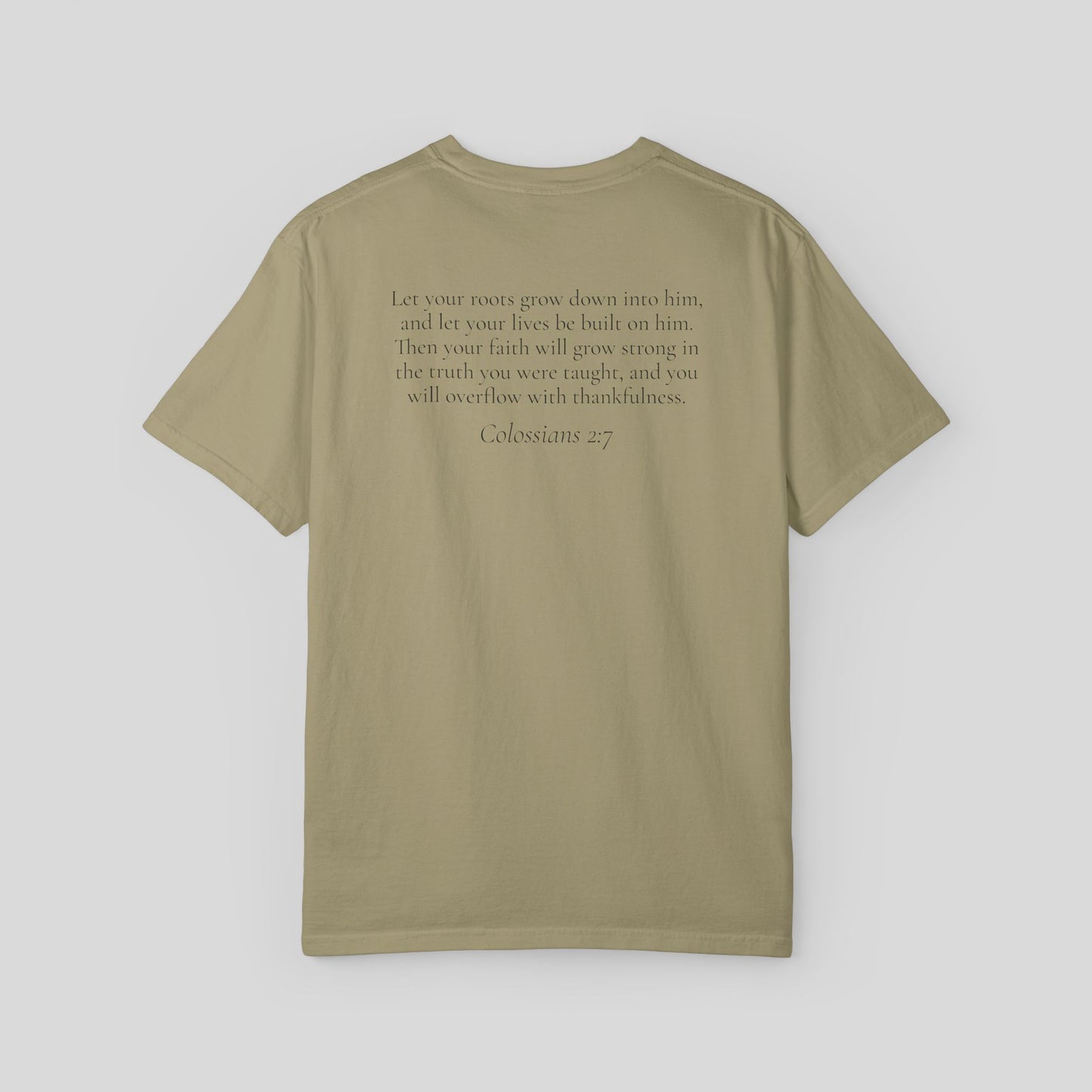 Rooted (Unisex Garment-Dyed T-shirt)