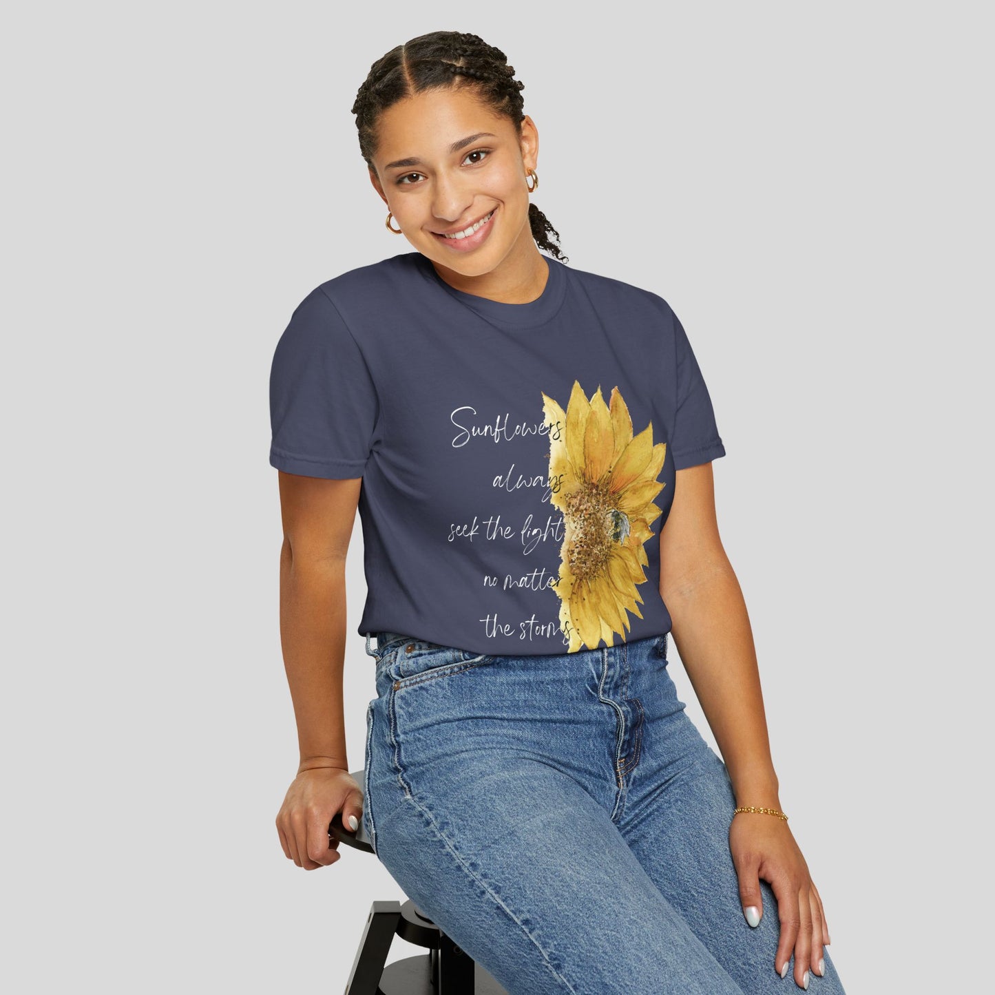 Sunflowers (Unisex Garment-Dyed T-shirt)