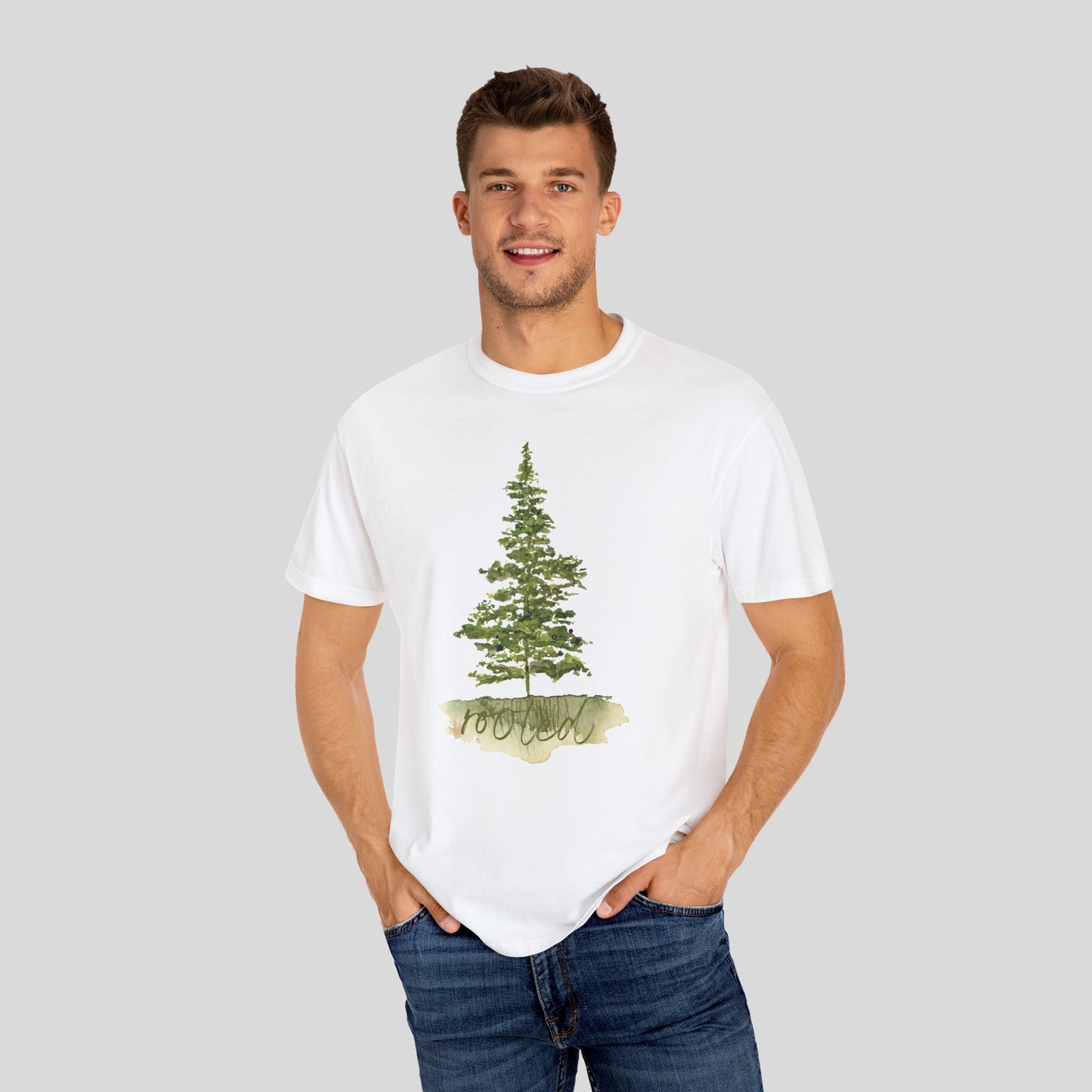 Rooted (Unisex Garment-Dyed T-shirt)