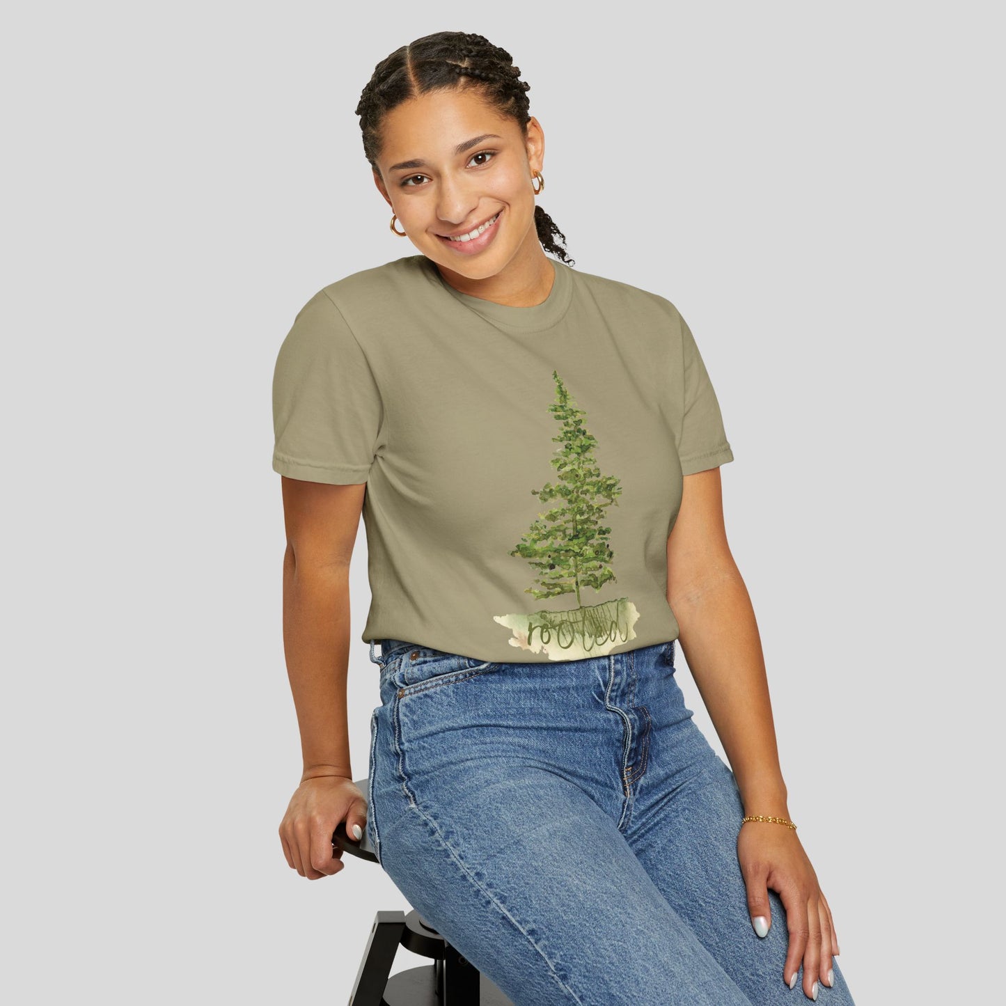 Rooted (Unisex Garment-Dyed T-shirt)