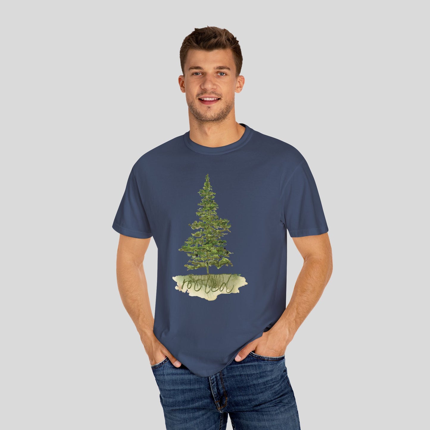 Rooted (Unisex Garment-Dyed T-shirt)