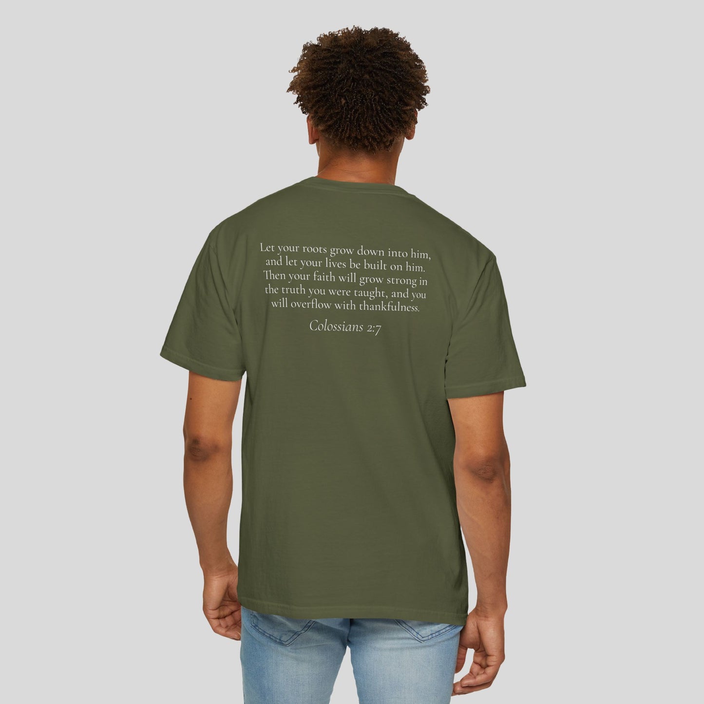 Rooted (Unisex Garment-Dyed T-shirt)