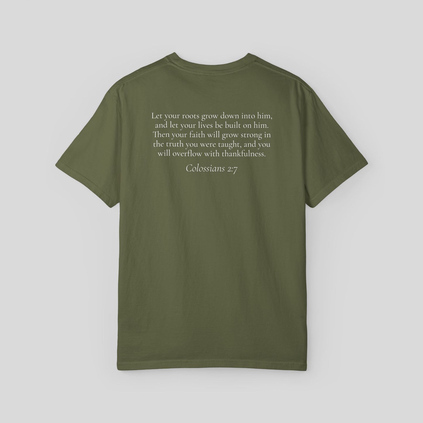 Rooted (Unisex Garment-Dyed T-shirt)