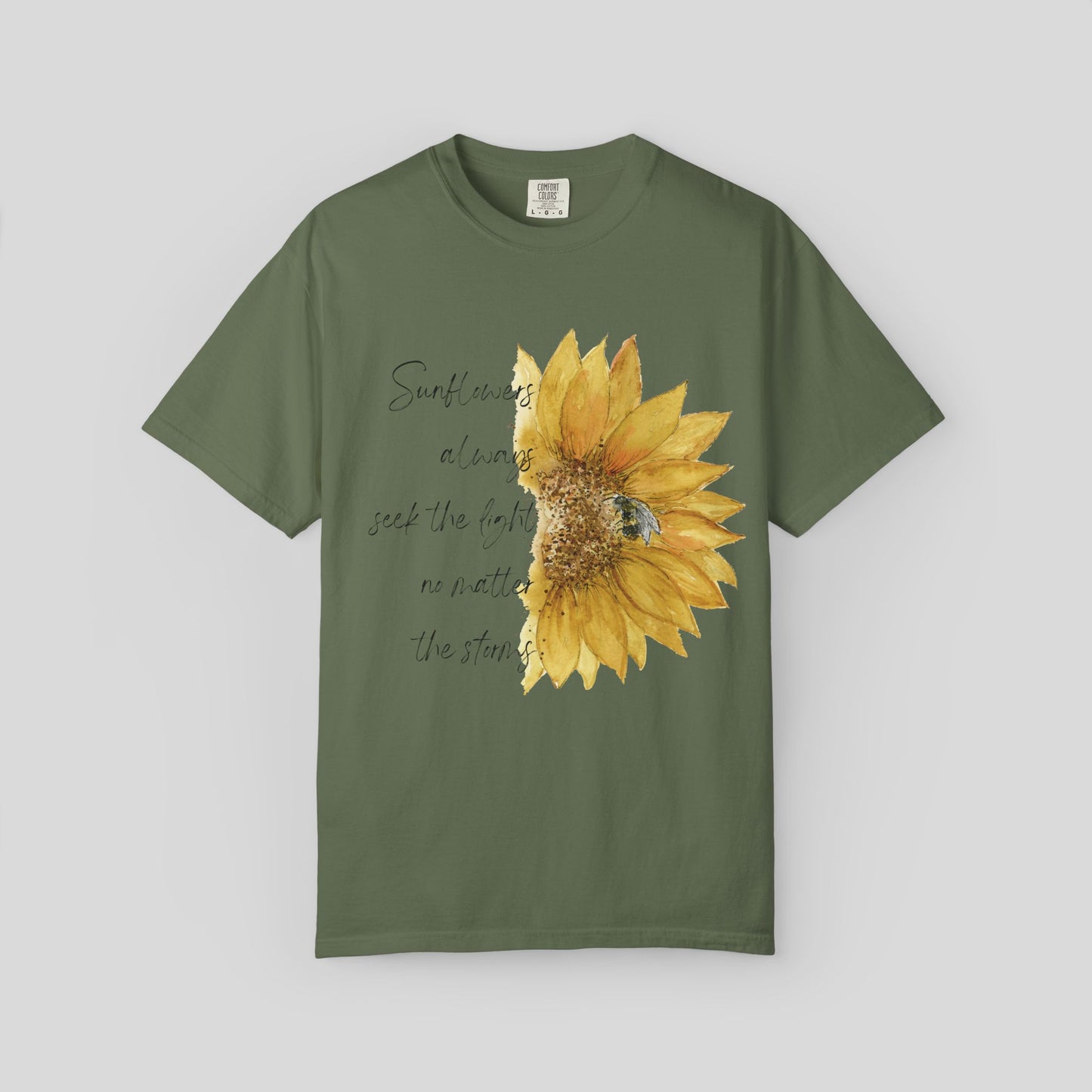 Sunflowers (Unisex Garment-Dyed T-shirt)