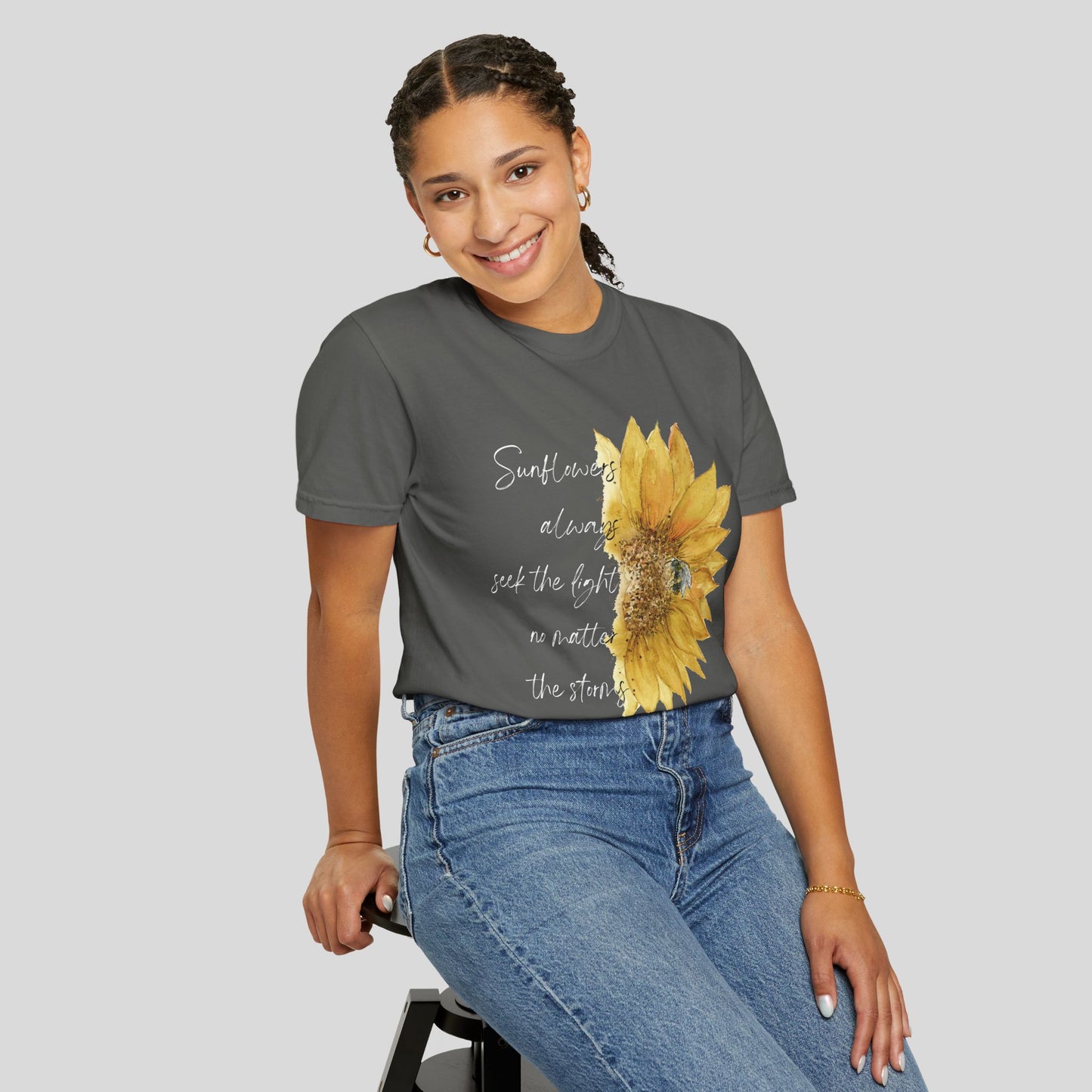 Sunflowers (Unisex Garment-Dyed T-shirt)