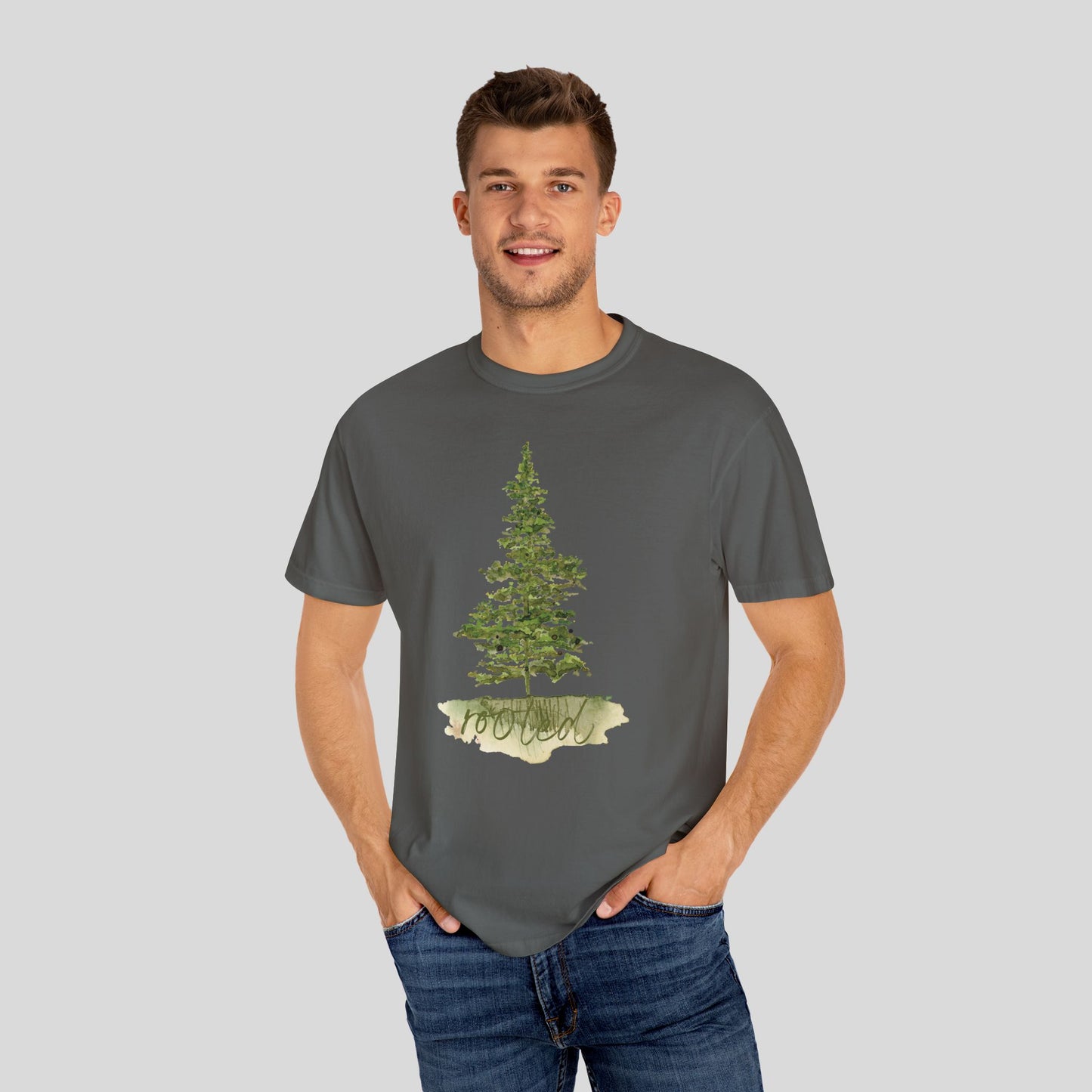 Rooted (Unisex Garment-Dyed T-shirt)