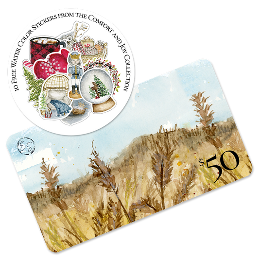 $50 Gift Card w/ Free Stickers