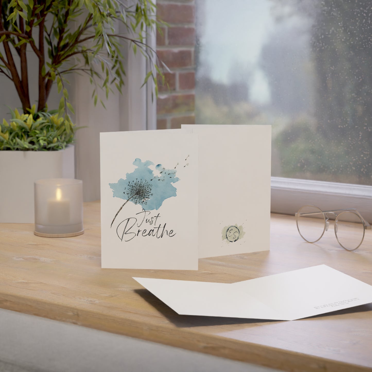 Just Breathe 10 Pack (Greeting Cards)