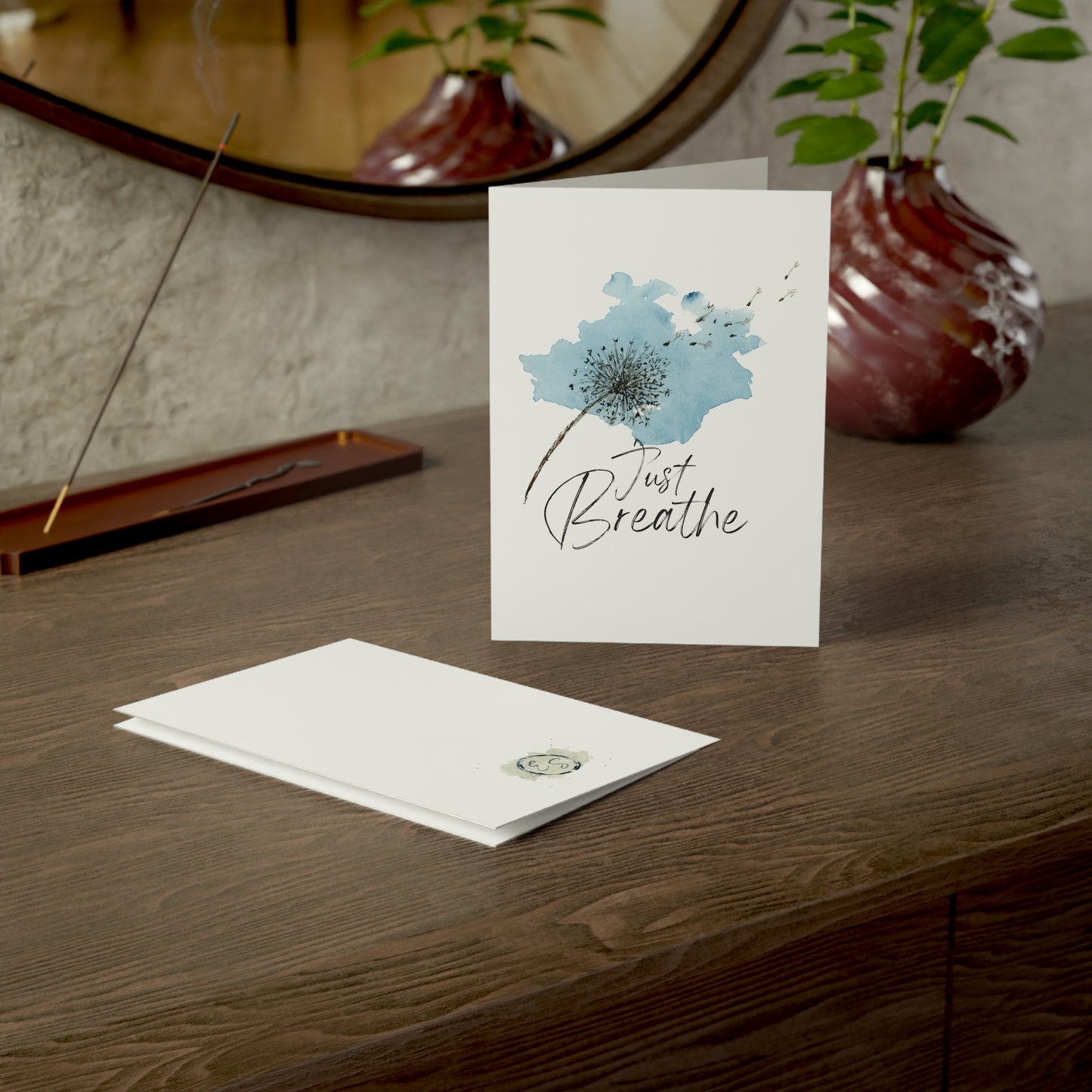 Just Breathe 10 Pack (Greeting Cards)