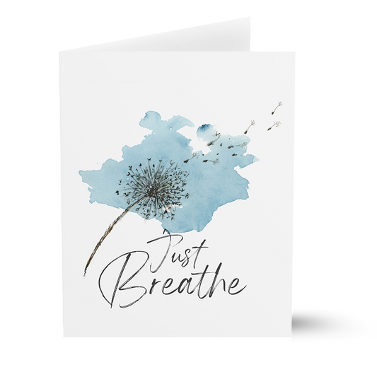 Just Breathe 10 Pack (Greeting Cards)