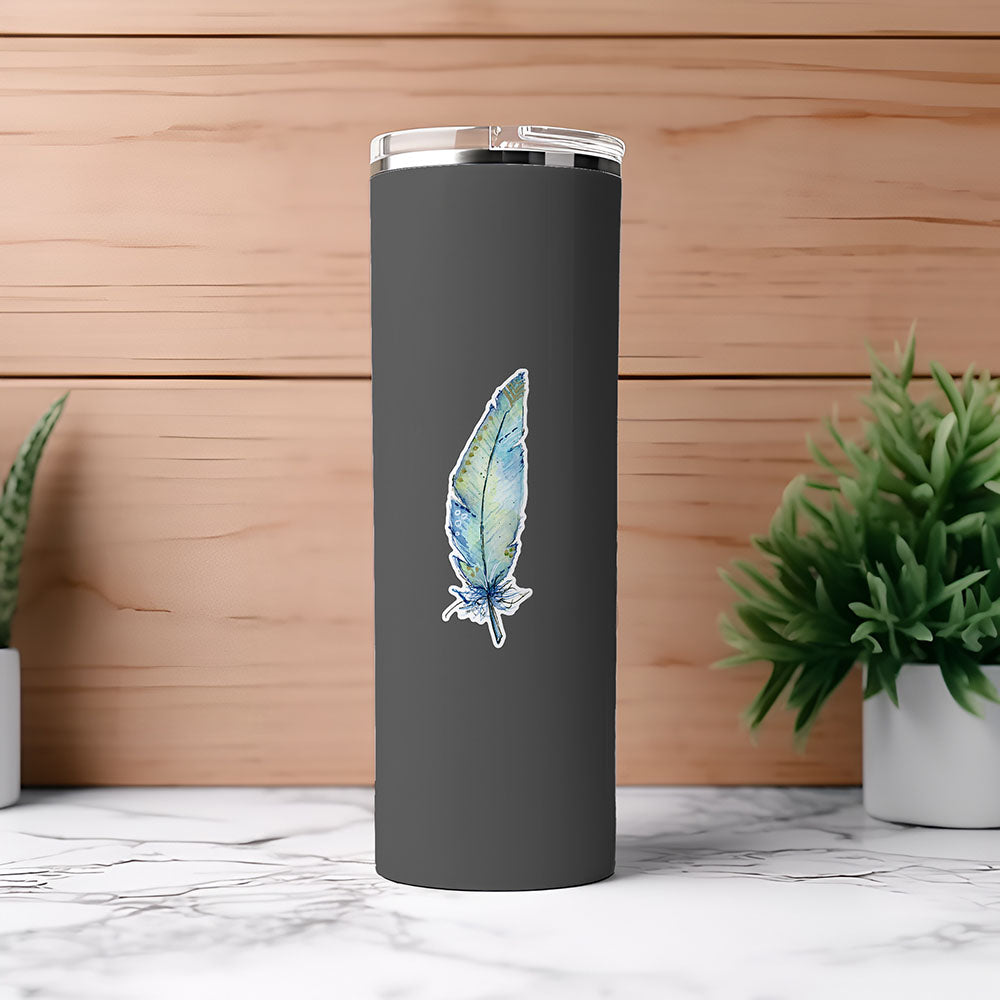 "Feather" (Die-Cut Stickers) from my Spring & Summer Collection