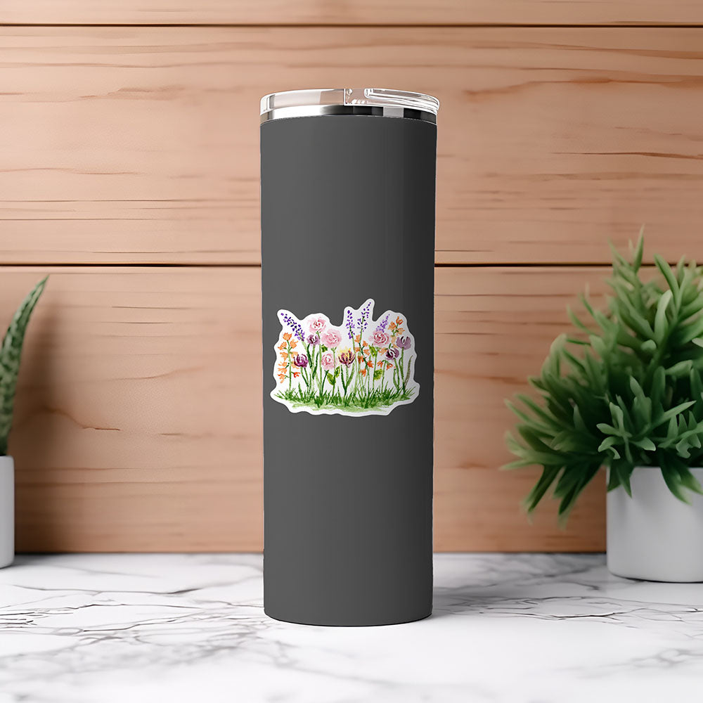 "Field of Flowers" (Die-Cut Stickers) from my Spring & Summer Collection