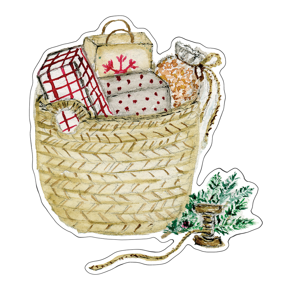 "Present" (Die-Cut Stickers) from Comfort & Joy