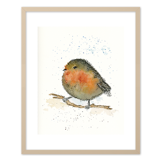 "Eye on the Sparrow" (Art Print) from Just Breathe