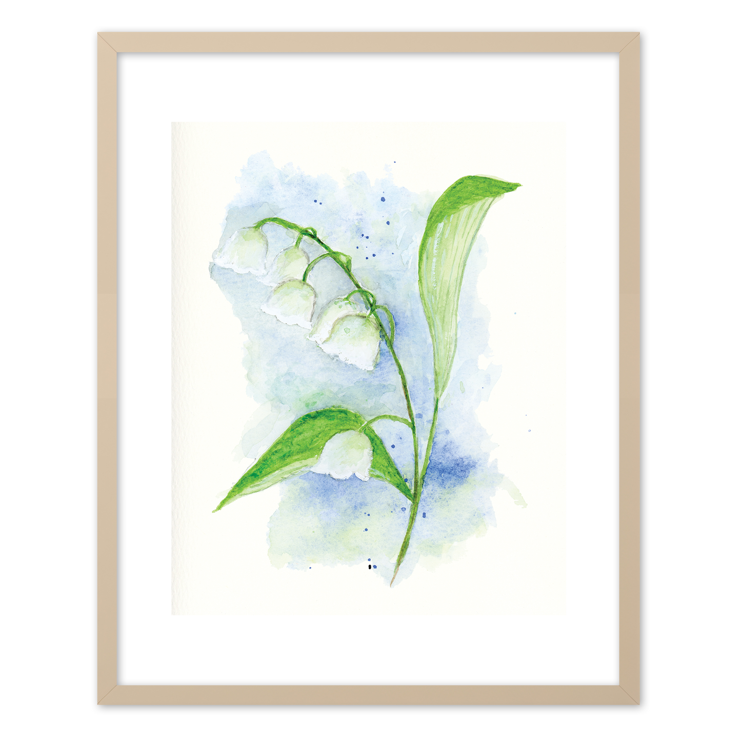 "Lily of the Valley" (Art Print) from my Spring Collection