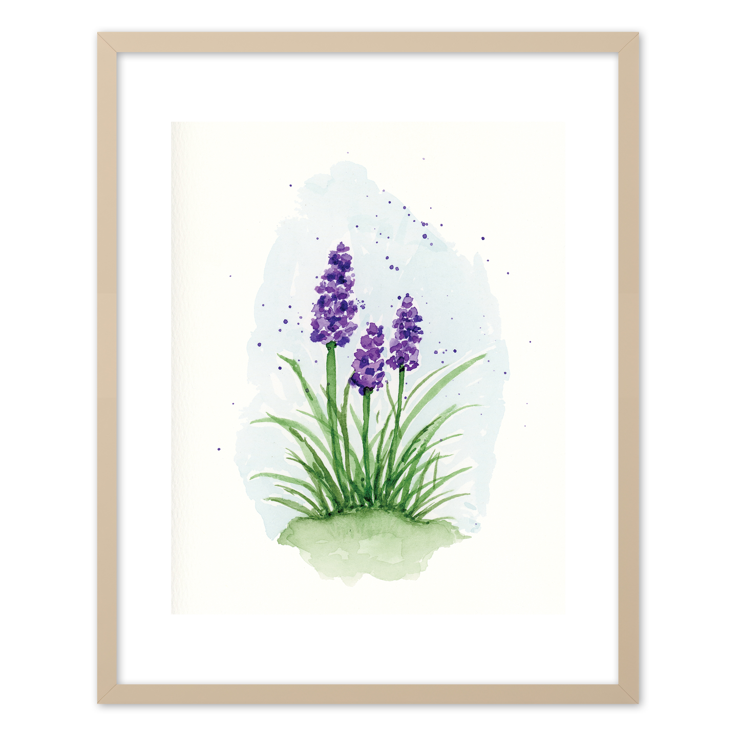 "Hyacinth" (Art Print) from my Spring Collection