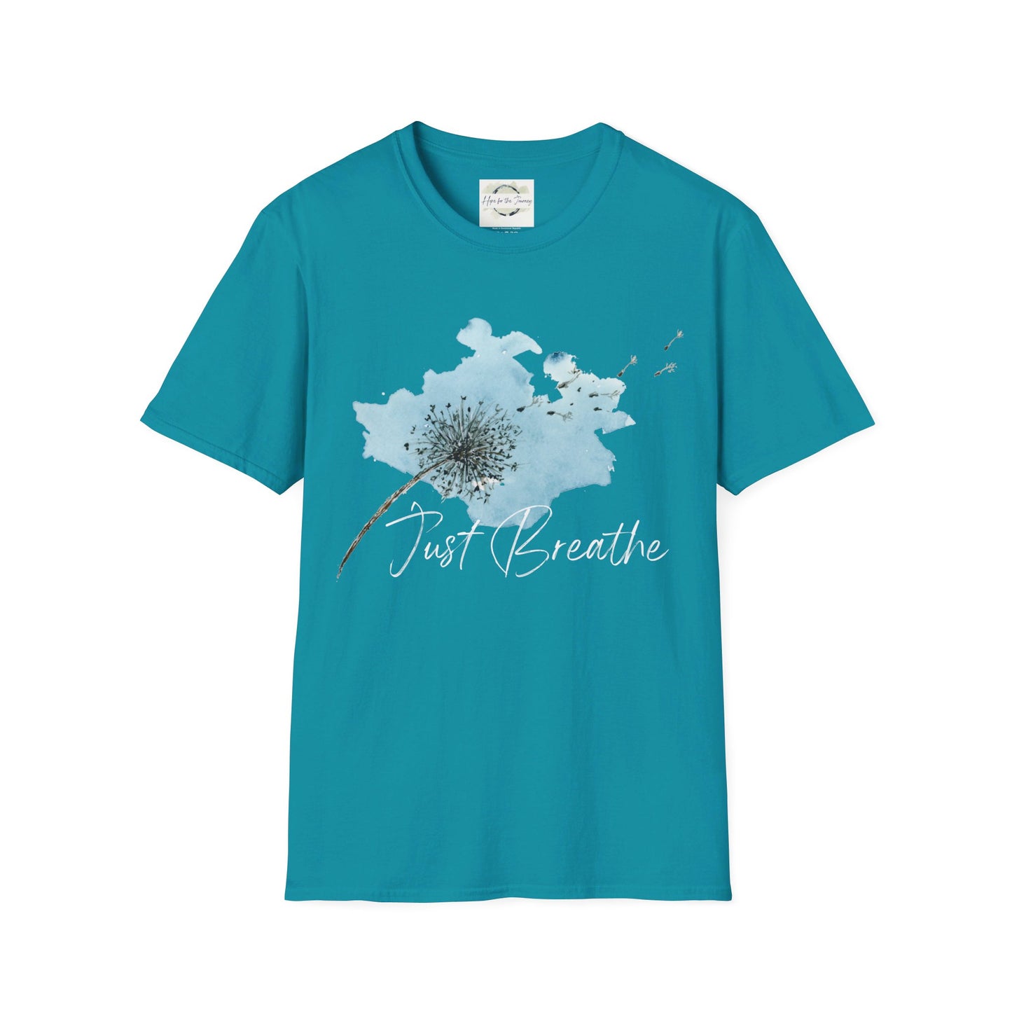 Just Breathe Variant (Unisex Softstyle T-Shirt)