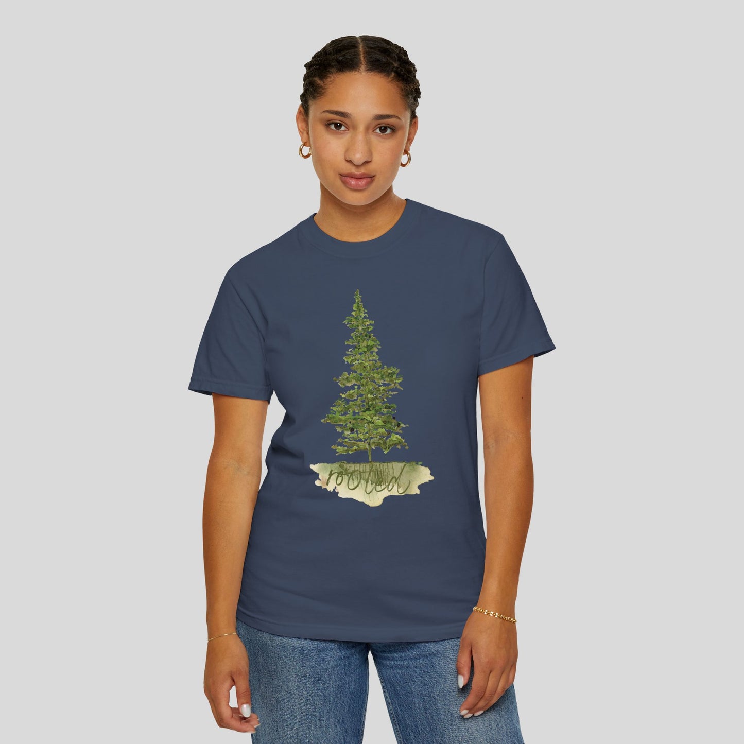 Rooted (Unisex Garment-Dyed T-shirt)