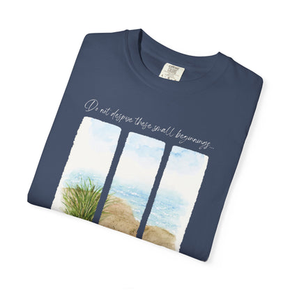 Small Steps Matter (Unisex Garment-Dyed T-shirt)