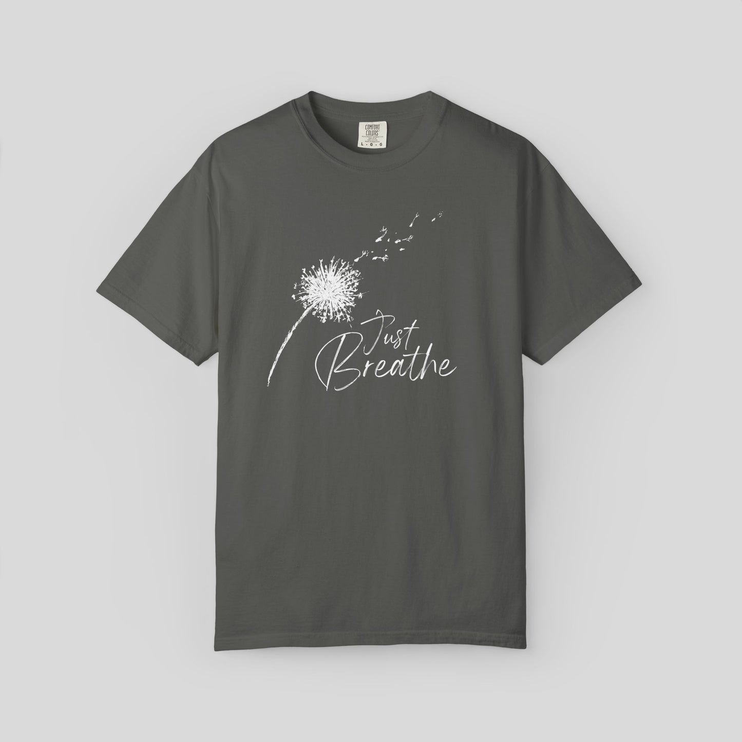 Just Breathe (Unisex Garment-Dyed T-shirt)