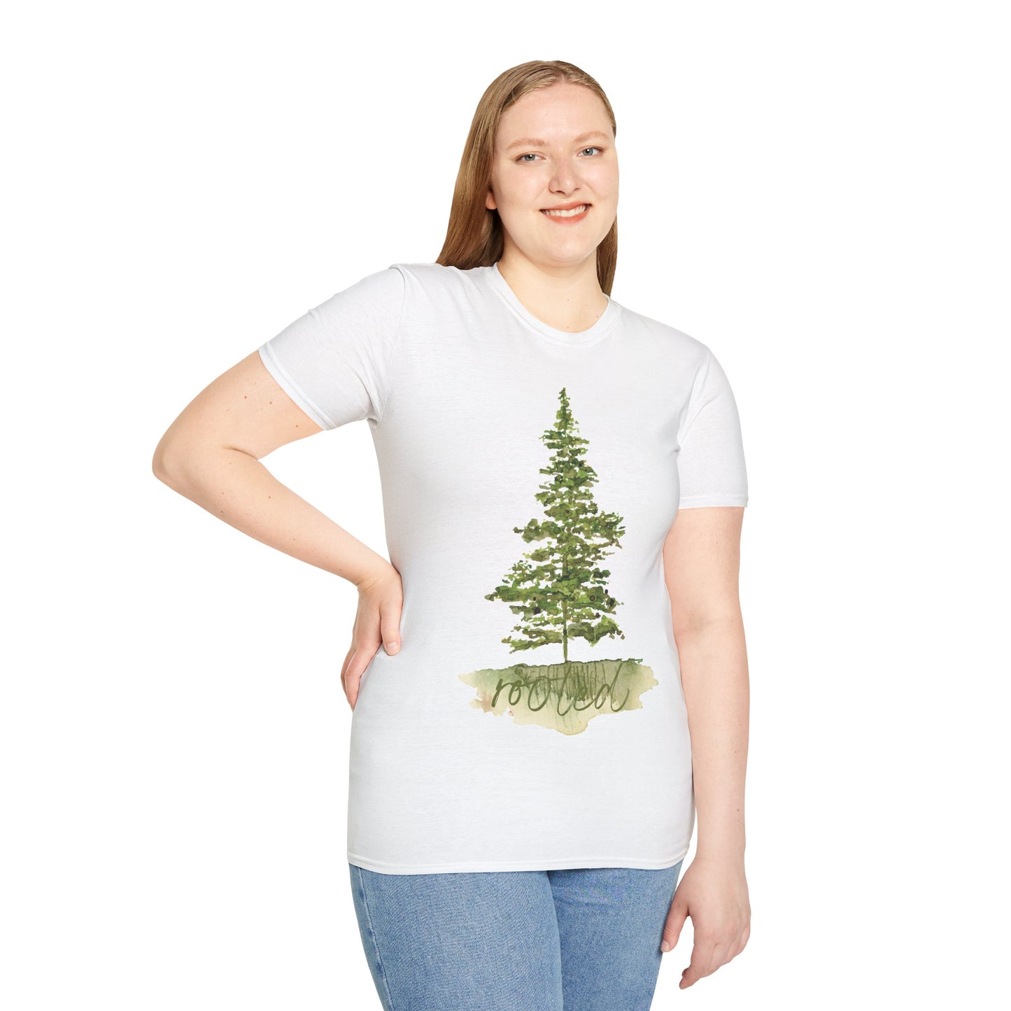 Rooted (Unisex Softstyle T-Shirt)