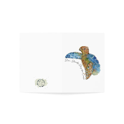 "Sea Turtle" 10 Pack (Greeting Cards) from Just Breathe