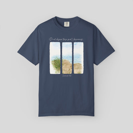 Small Steps Matter (Unisex Garment-Dyed T-shirt)