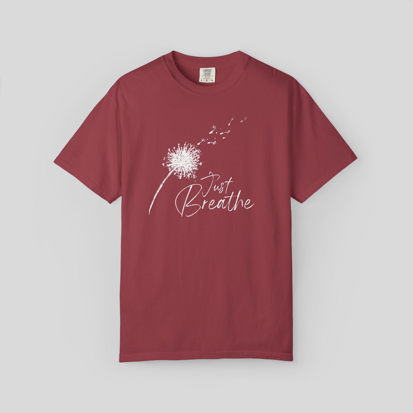 Just Breathe (Unisex Garment-Dyed T-shirt)