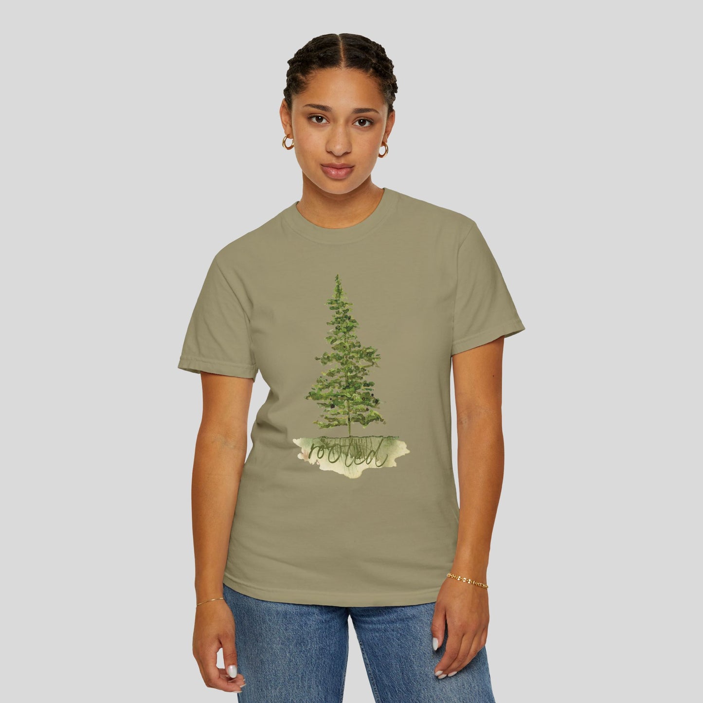 Rooted (Unisex Garment-Dyed T-shirt)