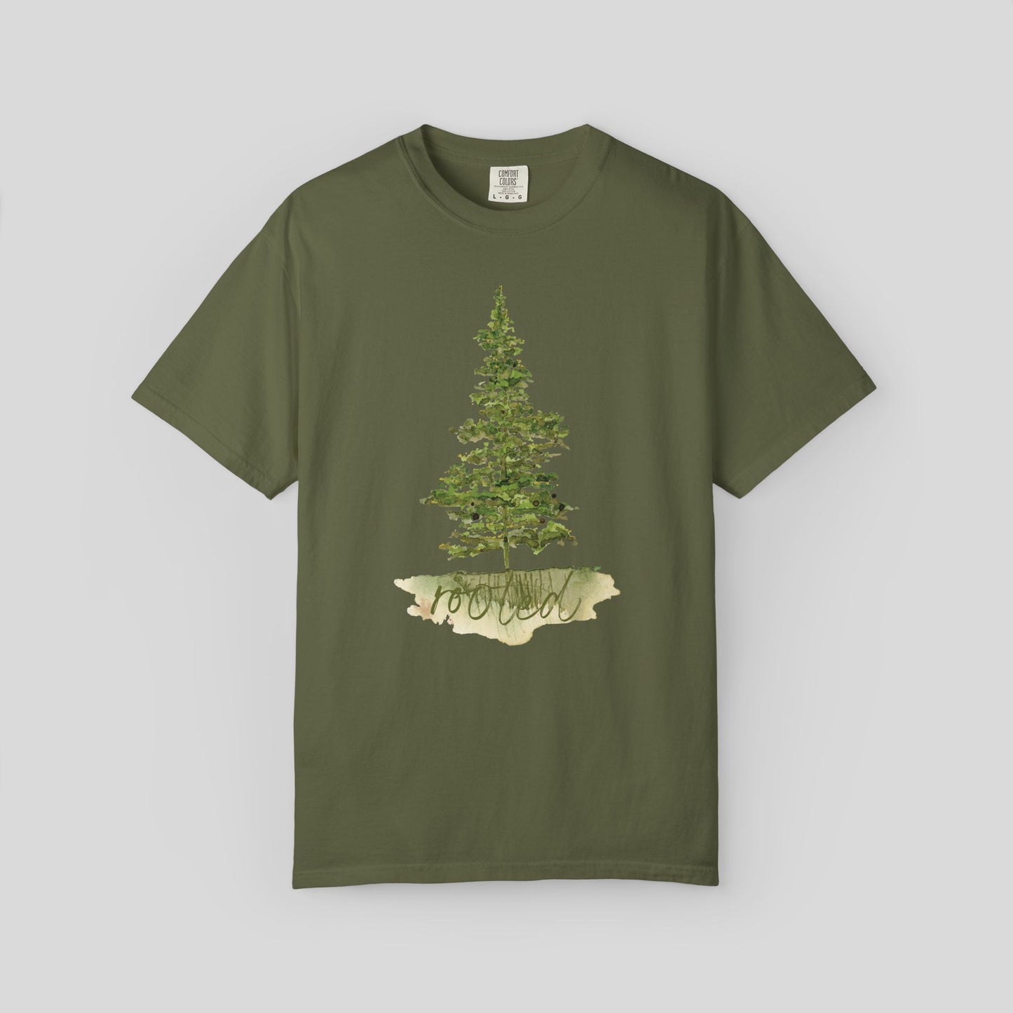 Rooted (Unisex Garment-Dyed T-shirt)