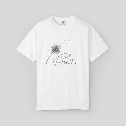 Just Breathe (Unisex Garment-Dyed T-shirt)