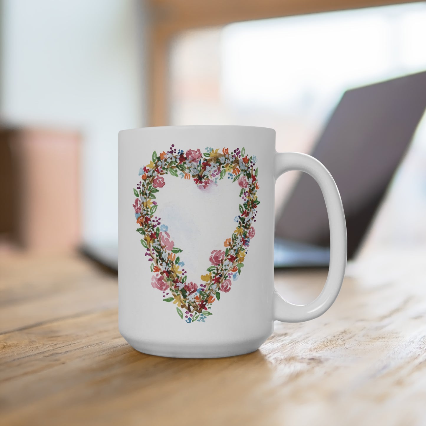 "Loved" (Mug) from my Springtime Collection