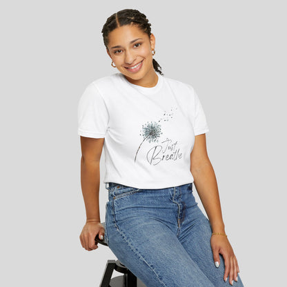 Just Breathe (Unisex Garment-Dyed T-shirt)