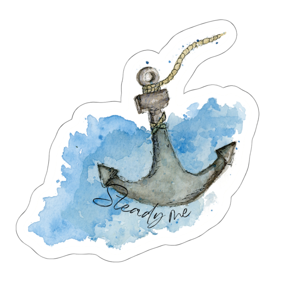 "Anchor (Steady Me)" (Die-Cut Stickers) from Just Breathe