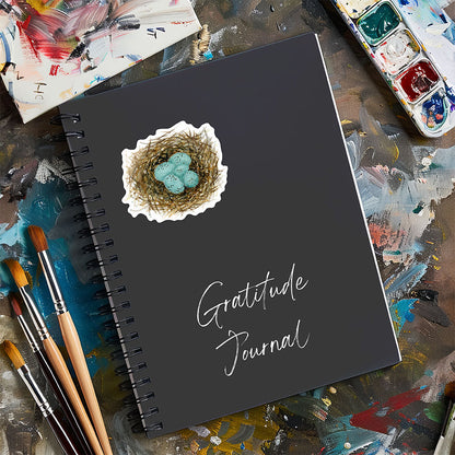 "Bird Nest" (Die-Cut Stickers) from my Spring & Summer Collection