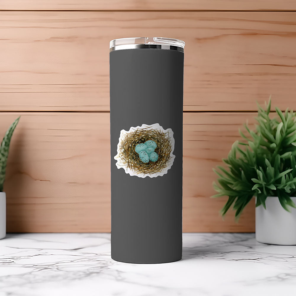 "Bird Nest" (Die-Cut Stickers) from my Spring & Summer Collection