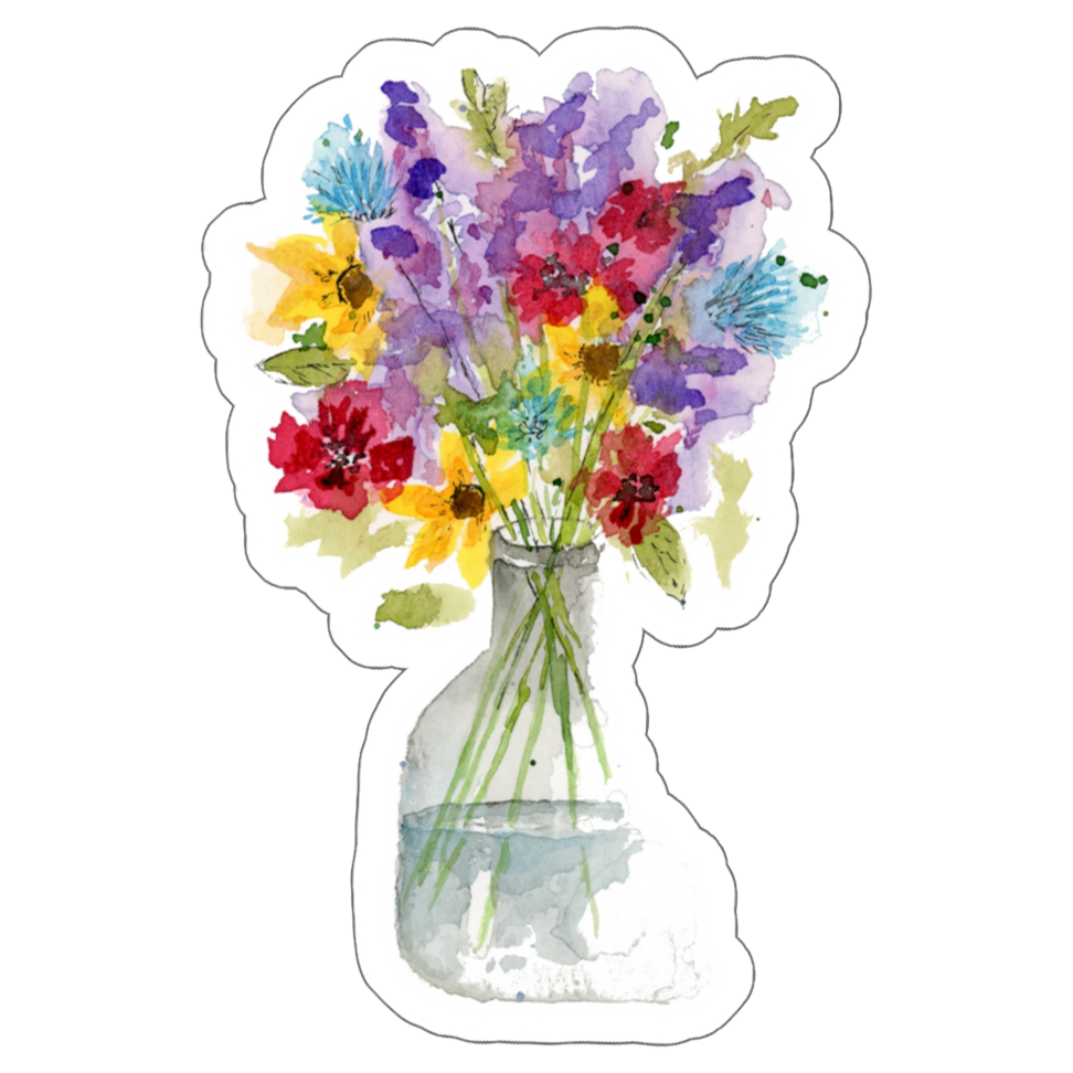 "Bouquet" (Die-Cut Stickers) from Just Breathe