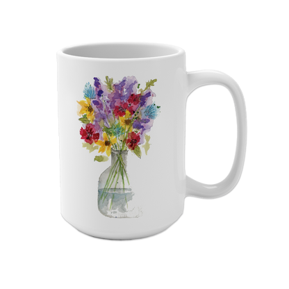 "Bouquet" (Mug) from Just Breathe