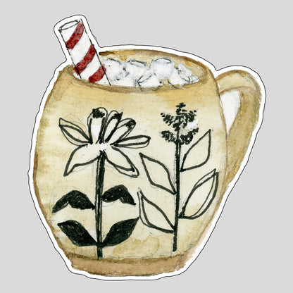 "Coffee Cup" (Die-Cut Stickers) from my Small Steps Matter Collection
