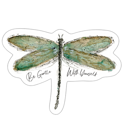 "Dragonfly" (Die-Cut Stickers) from Just Breathe