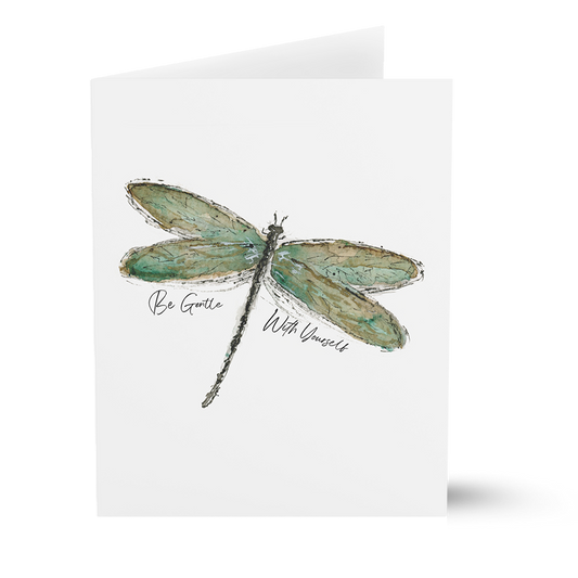 "Dragonfly" 10 Pack (Greeting Cards) from Just Breathe