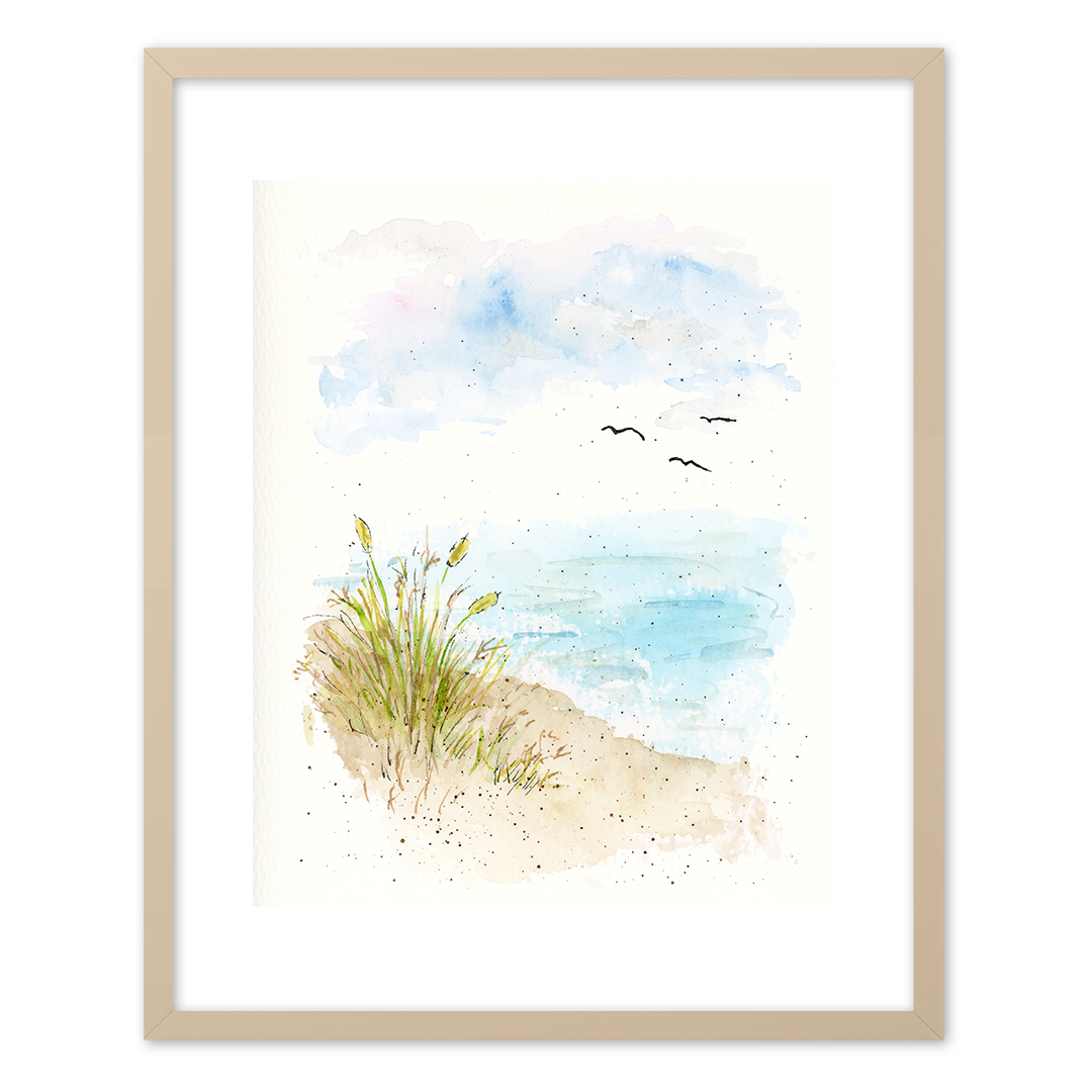 "Ocean Breeze" (Art Print) from Just Breathe