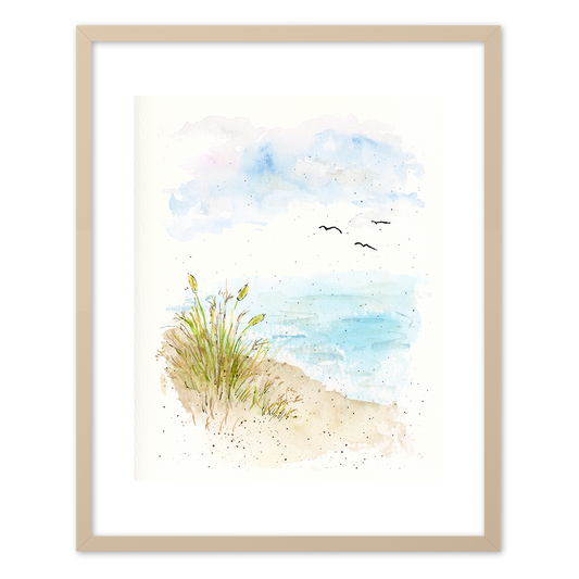 "Ocean Breeze" (Art Print) from Just Breathe