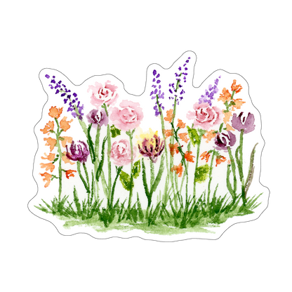 "Field of Flowers" (Die-Cut Stickers) from my Spring & Summer Collection