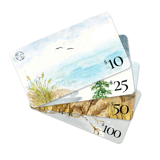 Gift Cards ($10, $25, $50, $100)