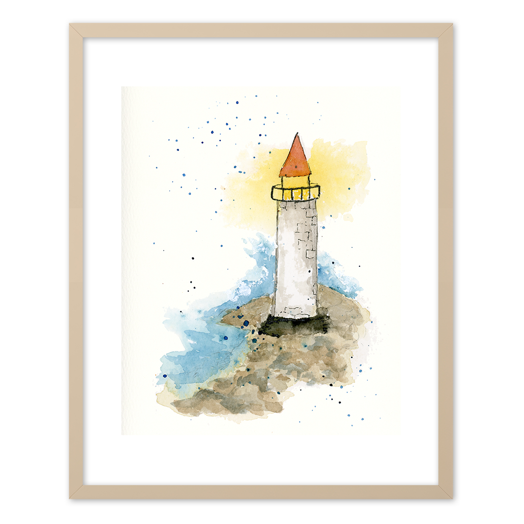 "Safe Harbor" (Art Print) from Just Breathe