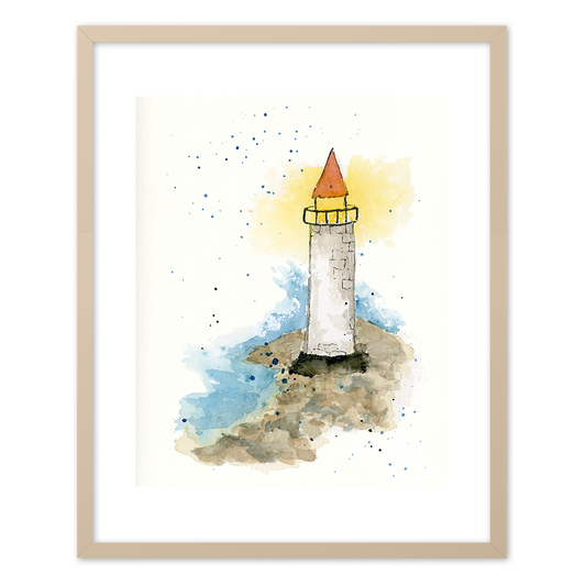 "Safe Harbor" (Art Print) from Just Breathe