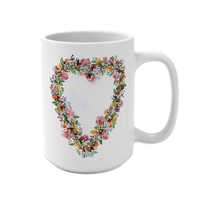 "Loved" (Mug) from my Springtime Collection