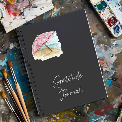 "Umbrella on the Beach" (Die-Cut Stickers) from my Spring & Summer Collection