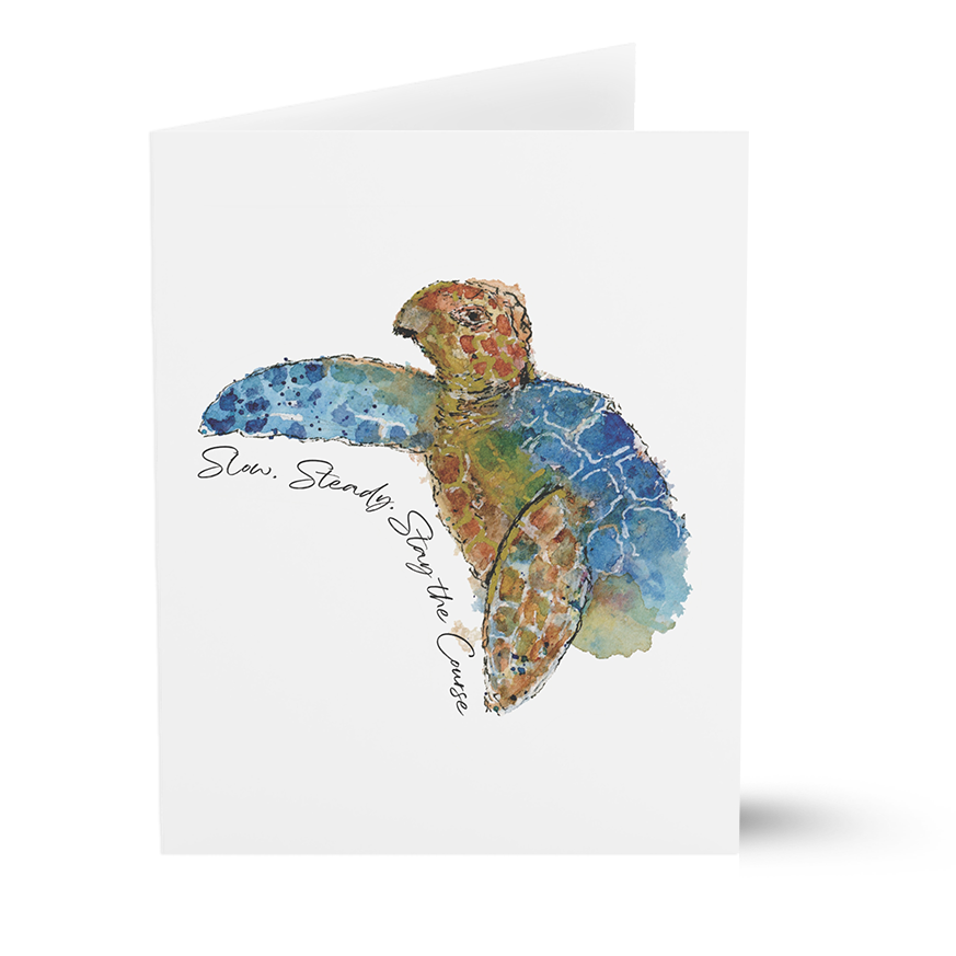 "Sea Turtle" 10 Pack (Greeting Cards) from Just Breathe